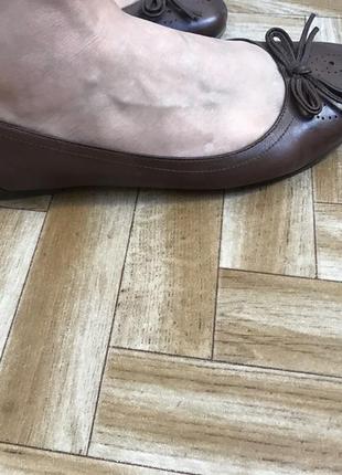 Шкіряні балетки .39р