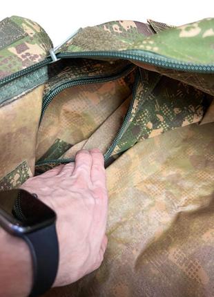 Армійський баул нгу хижак 100л військовий рюкзак сумка тактична кордура7 фото