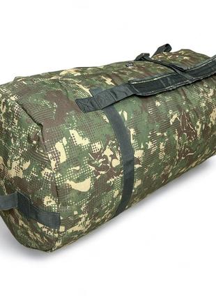 Армійський баул нгу хижак 100л військовий рюкзак сумка тактична кордура6 фото