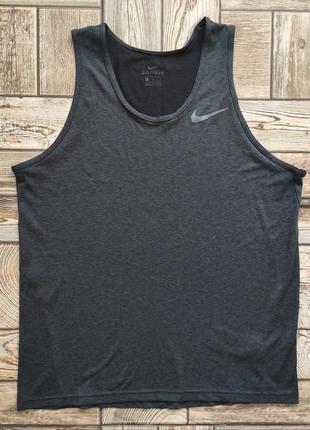 Мужская спортивная майка nike dri-fit1 фото