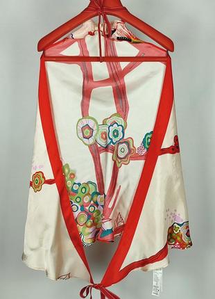Sisley универсальная блуза с открытыми плечами, накидка2 фото