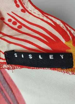 Sisley универсальная блуза с открытыми плечами, накидка3 фото