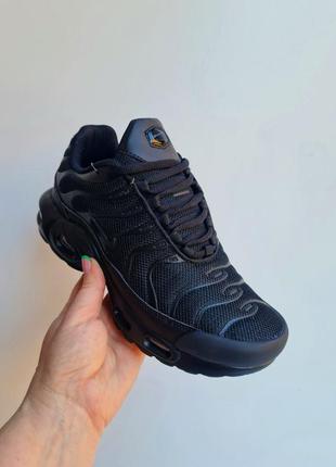 Топ! кроссовки nike air max plus tn black2 фото