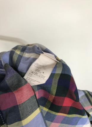 Красивая рубашка в клетку paul shark vintage ralph hilfiger dolce prada hilfiger3 фото