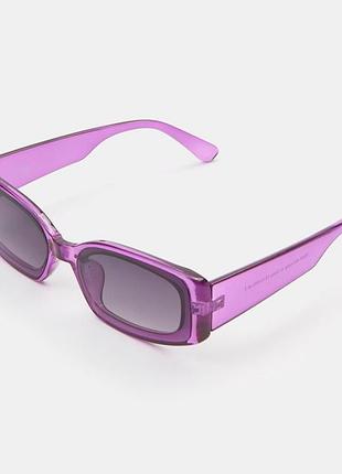 Жіночі сонцезахисні окуляри sinsay фіолетові