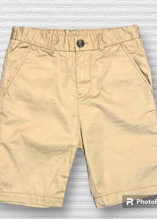 H&m классические шорты легкие из чистого хлопка