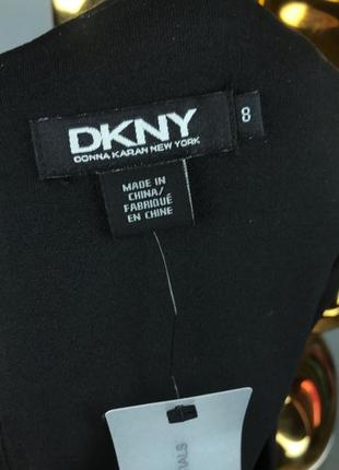 Платье dkny кожаные вставки9 фото