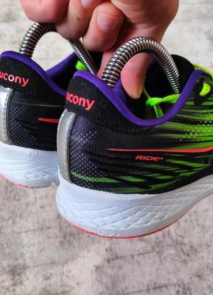 Кроссовки saucony ride 14 оригинал беговые спортивные для тренировок5 фото