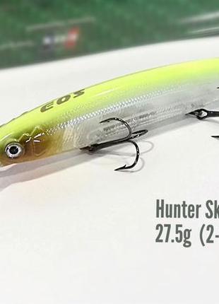 Воблер eos hunter skat 130sf 27.5g заглубление 2-3м (колір 01020)