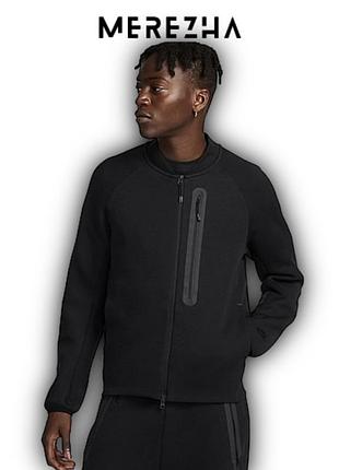 Кофта nike sportswear tech fleece (fb8008-010) оригінал!