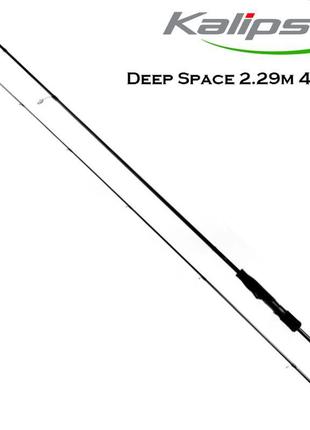 Вудилище спінінгове kalipso deep space dss-762ml-t 2.29m 4-18g