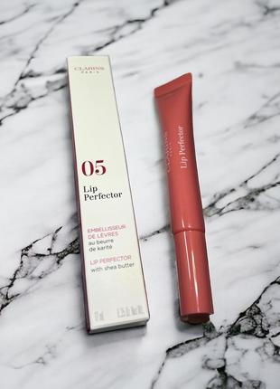 Clarins natural lip perfector зволожуючий блиск для губ 05 12ml