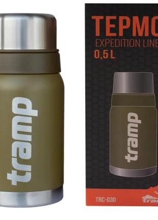 Термос tramp expedition line 0.5 л оливковий trc-030-olive