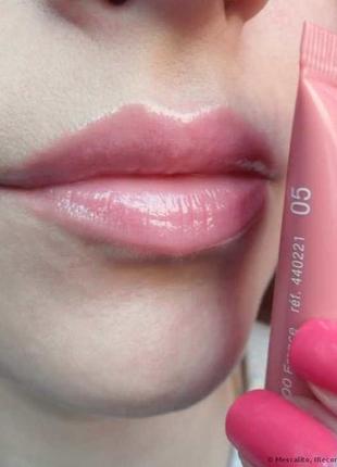 Clarins natural lip perfector зволожуючий блиск для губ 05 12ml