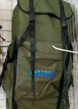 Рюкзак diwa 110 літрів туристичний зелений3 фото