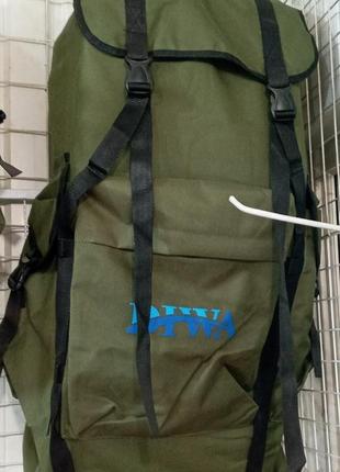 Рюкзак diwa 110 літрів туристичний зелений5 фото