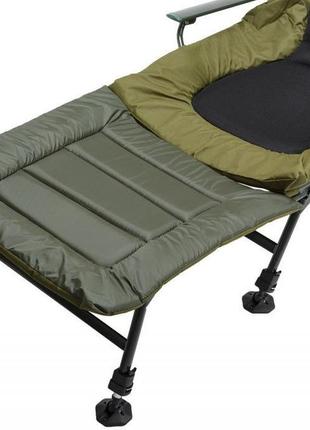 Крісло brain bedchair compact (рибальське, коропове, фідерне)6 фото