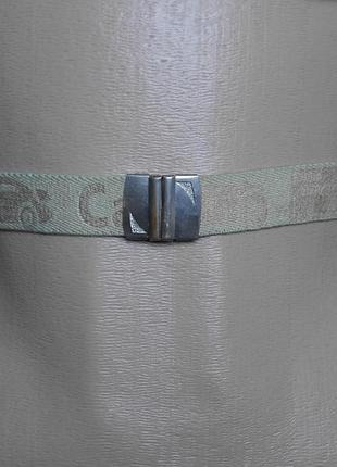 Ремінь резиновий бежевий на талію 64-87 см