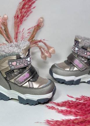 Зимові чоботи том.м для дівчинки3 фото