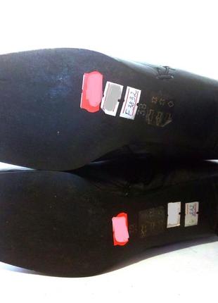Стильные кожаные демисезонные ботинки / ботильоны от бренда esino, р.38 код f38327 фото