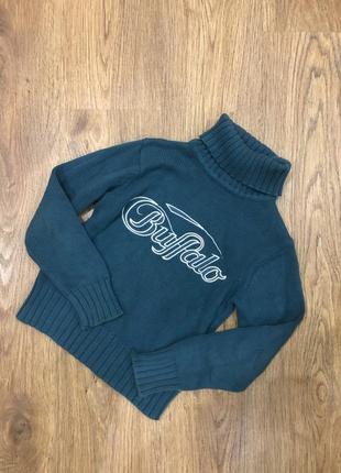 Объёмный свитер 140-146