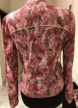 Блузка в восточном стиле 💯 cotton mexx5 фото
