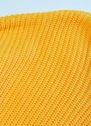 Hollister желтый джемпер свитер с завязками спереди5 фото