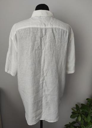 Натуральная льняная 100 % лен рубашка от lyle&scott4 фото