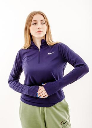 Жіноча кофта nike pacer темно-синій s (7ddq6377-555 s)