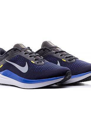 Мужские кроссовки nike air winflo 10 синий 42.5 (7ddv4022-005 42.5)5 фото