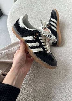 Adidas samba wales bonner black/white