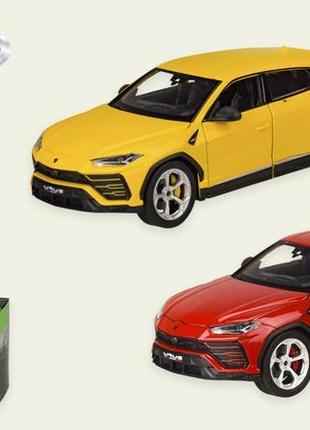 Машина мет. welly 1:24 lamborghini urus, відкр.двері, капіт, 2...