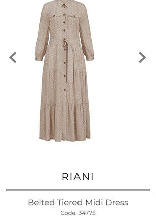 Riani платье макси платье в пол платья - рубашка новое платье6 фото