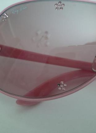 Сонцезахисні окуляри pink flower ray-ban juniors rj 9512sb5 фото