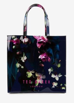 Об'ємна сумка-тоут з квітковим принтом ted baker london 'larg...