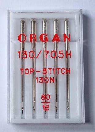 Иглы top-stitch organ № 802 фото