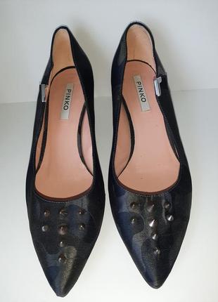 Pinko стильні туфлі човники в камуфляжний малюнок2 фото
