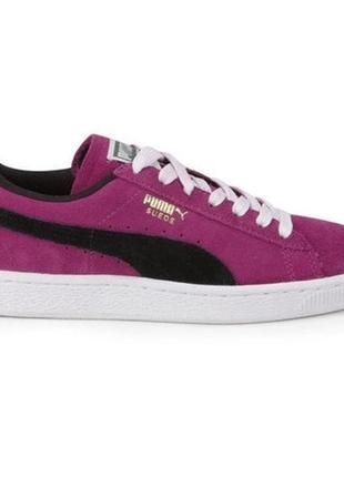 Замшеві оригінальні кросівки puma suede