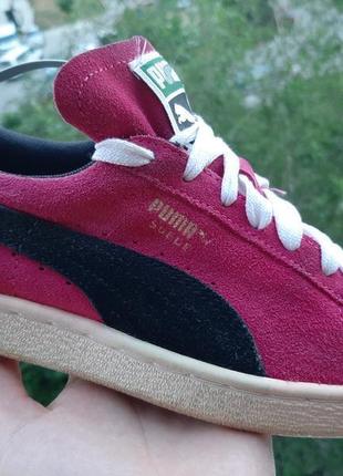 Замшеві оригінальні кросівки puma suede2 фото