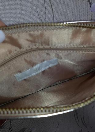 Бронзова сумочка кросбоди від h&m3 фото