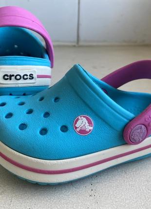 Кроксы crocs 21-22р. оригинал1 фото