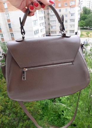 Genuine leather сумка шкіряна італійська2 фото