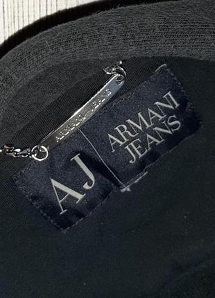 🤩1+1=3 брендовый черный женский пиджак жакет armani jeans, размер s - m7 фото