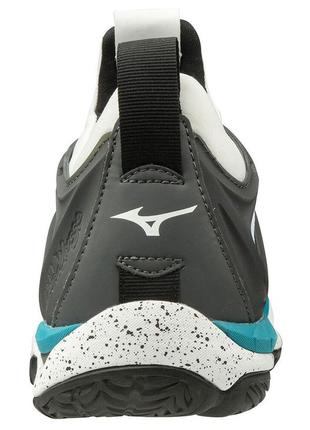 Кросcовки муж. mizuno wave mirage 3 - белый/черный/синій (40.5) uk7 x1ga1950-85 40.54 фото