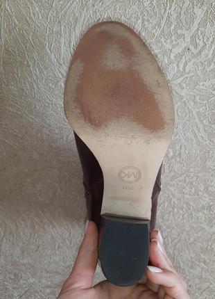 Michael kors оригінальні шкіряні черевики ботильйони6 фото