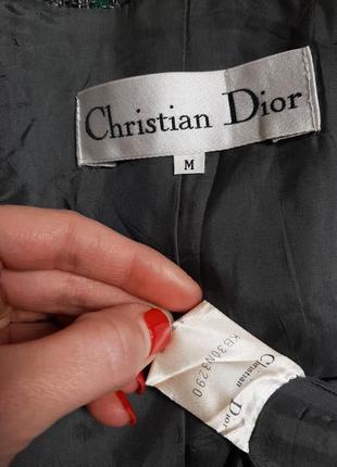 Christian dior вінтажний вовняний піджак блейзер5 фото