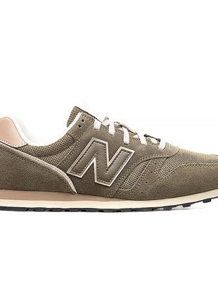 Мужские кроссовки new balance 373 хаки 40.5 (7dml373te2 40.5)