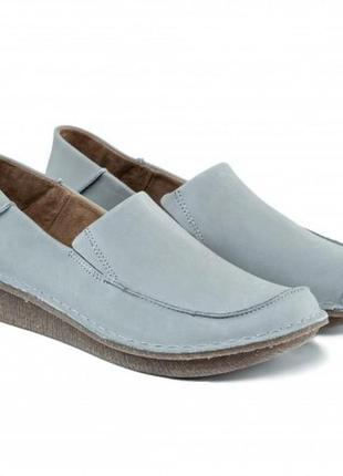 Жіночі сліпони clarks, колір сірий