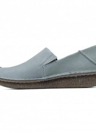 Жіночі сліпони clarks, колір сірий3 фото