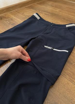 Стильные спортивные штаны брюки  трансформеры шорты размер s-m2 фото